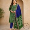 Vibrant Bandhani Embroidered Suits in Bright Colours