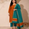 Premium Handloom Maheshwari Silk Suit Set
