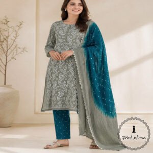 Vibrant Bandhani Embroidered Suits in Bright Colours
