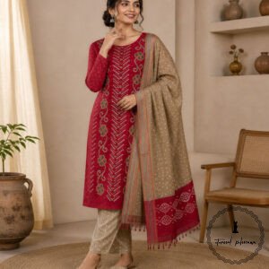 Bandhani Cotton Suit
