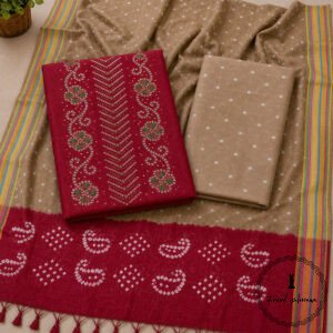 Bandhani Cotton Suit