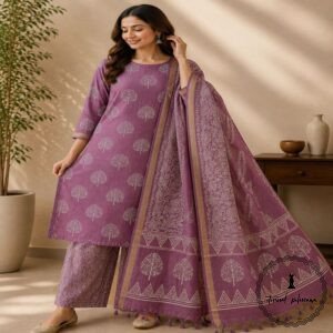 Pink Linen Cotton