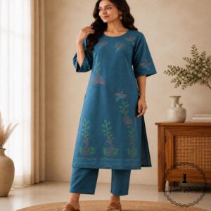Handcrafted Gond Art Cotton Kurti