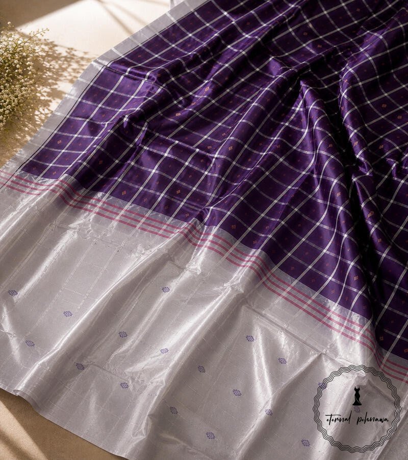 d Handloom Vaalai Naar Pattu Saree (Banana Silk)