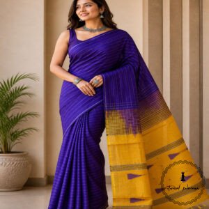 Handloom Vaalai Naar Pattu Saree (Banana Silk)