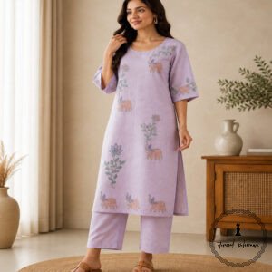 Handcrafted Gond Art Cotton Kurti