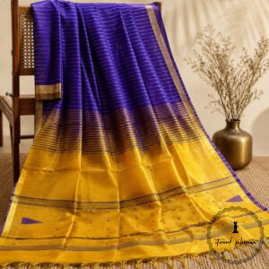 Handloom Vaalai Naar Pattu Saree (Banana Silk)