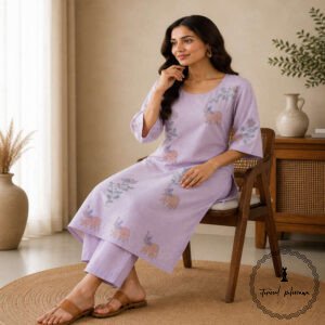 Handcrafted Gond Art Cotton Kurti