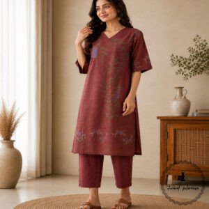 Handcrafted Gond Art Cotton Kurti
