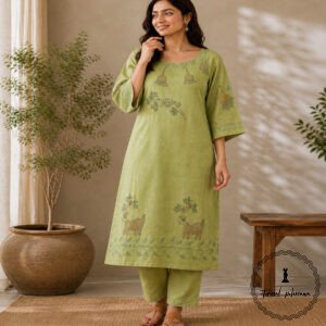 Handcrafted Gond Art Cotton Kurti