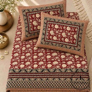Royal Sanganer Pure Cotton Double Bed Bedsheet