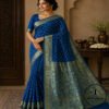 Art Silk Bandhani Saree - Authentic Tie-Dye Craftsmanship