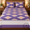 Pochampally Cotton Ikkat Double Bed Bedsheet