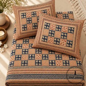 Royal Sanganer Pure Cotton Double Bed Bedsheet