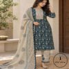 Beautiful Handcrafted Cotton Embroidered Dress Material