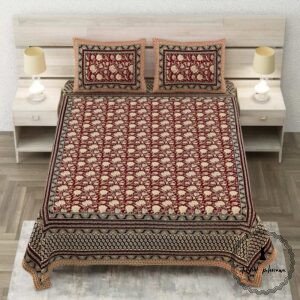 Royal Sanganer Pure Cotton Double Bed Bedsheet
