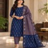 Pure Cotton Ikkat Suit
