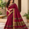 Maheshwari Handwoven Saree