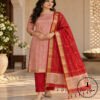 Handloom Maheshwari Cotton Silk Suit