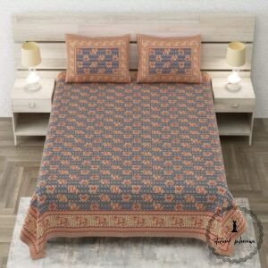 Royal Sanganer Pure Cotton Double Bed Bedsheet