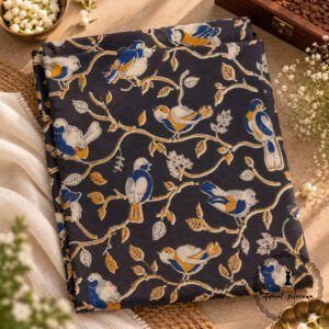Traditional Kalamkari Handloom Kurta Fabric