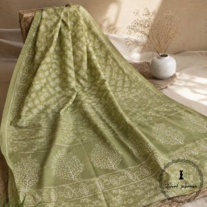 Cotton Bagru Printed Saree