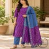 Pure Cotton Ikkat Suit