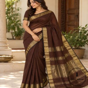 Fabric silk by cottan soft material zari tisu