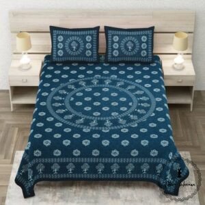 Royal Sanganer Pure Cotton Double Bed Bedsheet