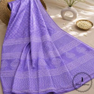 Cotton Bagru Printed Saree