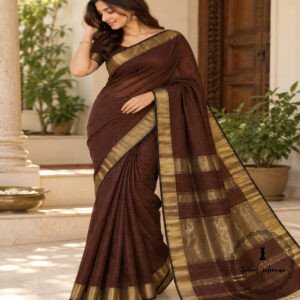 Fabric silk by cottan soft material zari tisu