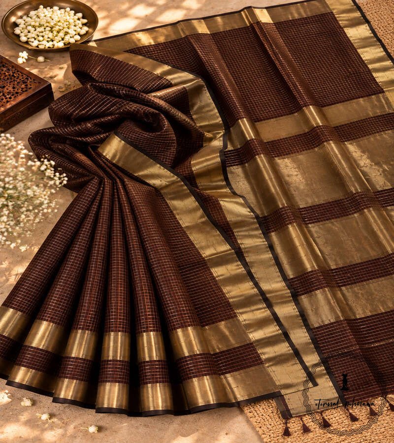 h Fabric silk by cottan soft material zari tisu