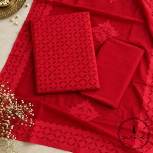 Applique Work Pure Cotton Suit at Best Price