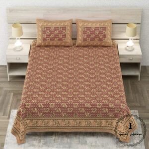 Royal Sanganer Pure Cotton Double Bed Bedsheet