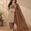 Beautiful Handcrafted Cotton Embroidered Dress Material