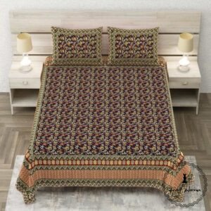 Royal Sanganer Pure Cotton Double Bed Bedsheet
