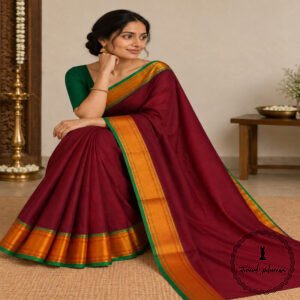 Beautiful Narayanpet Mercerised Cotton Sarees