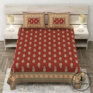 Royal Sanganer Pure Cotton Double Bed Bedsheet