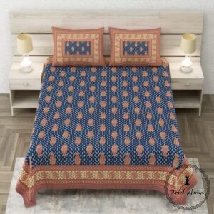 Royal Sanganer Pure Cotton Double Bed Bedsheet