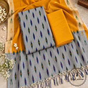 Pure Cotton Ikkat Suit