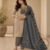 Beautiful Handcrafted Cotton Embroidered Dress Material