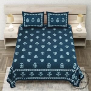 Royal Sanganer Pure Cotton Double Bed Bedsheet