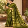 Maheshwari Handwoven Saree