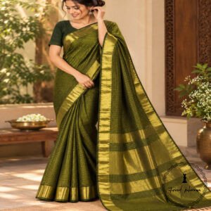 Maheshwari Handwoven Saree