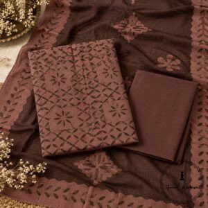 Applique Work Pure Cotton Suit at Best Price