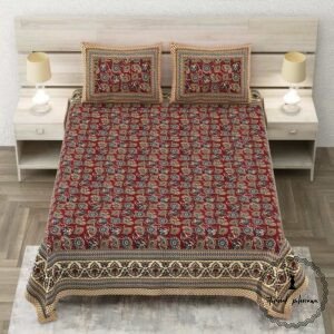 Royal Sanganer Pure Cotton Double Bed Bedsheet