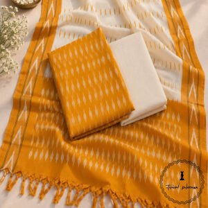 Pure Cotton Ikkat Suit