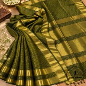 Maheshwari Handwoven Saree