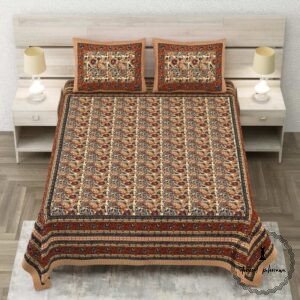 Royal Sanganer Pure Cotton Double Bed Bedsheet