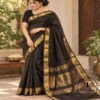 Maheshwari Handwoven Saree